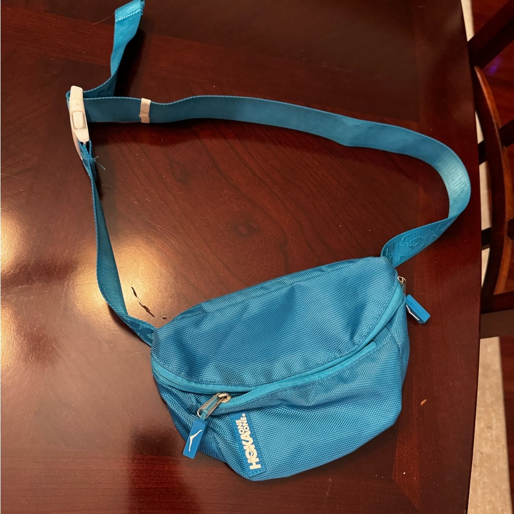 Hoka Blue running fanny pack/belt bag